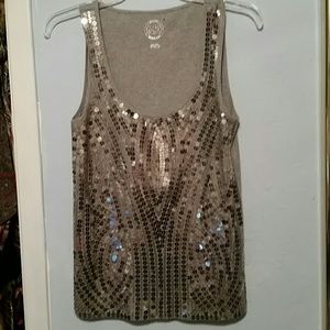 Sequin Michael Kors Tank Top